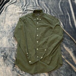 J Crew Flex Washed Long Sleeve Button Down Shirt